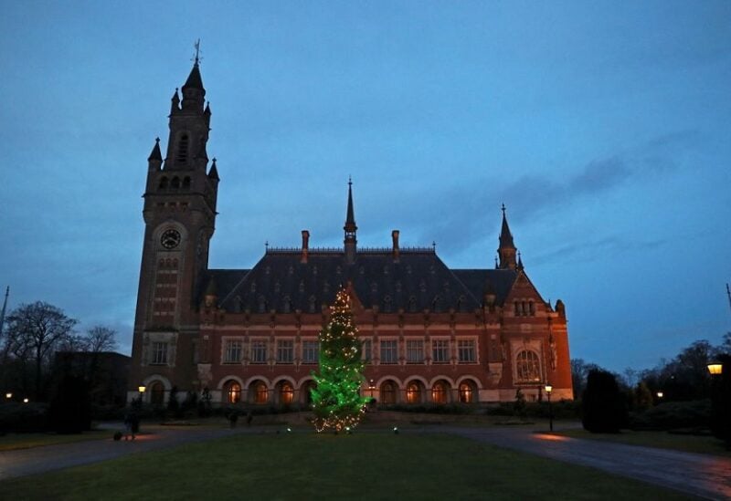 General view of the International Court of Justice (ICJ) in The Hague, Netherlands