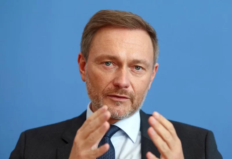Germany's Finance Minister Christian Lindner