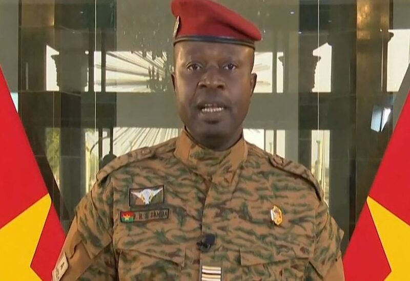 Lieutenant Colonel Paul-Henri Damiba, leader of the military junta