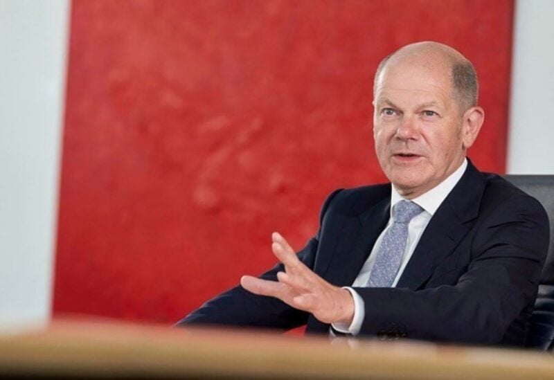 German Chancellor Olaf Scholz