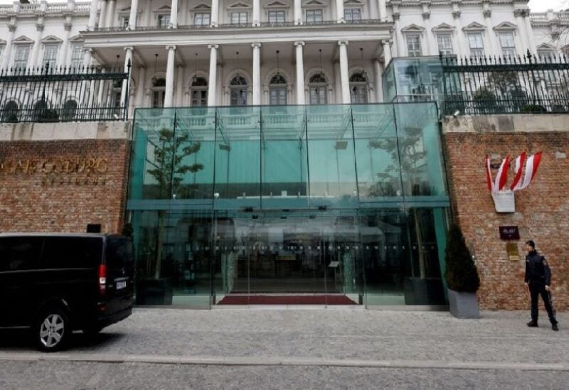 Palais Coburg, where closed-door nuclear talks with Iran will take place, in Vienna, Austria,