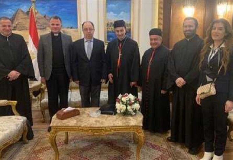 Patriarch Rahi in Cairo