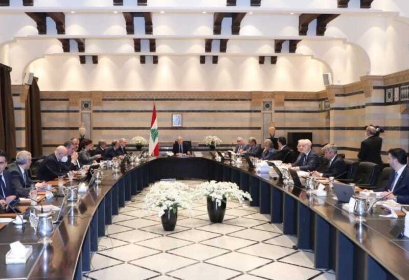 Cabinet session in Grand Serail