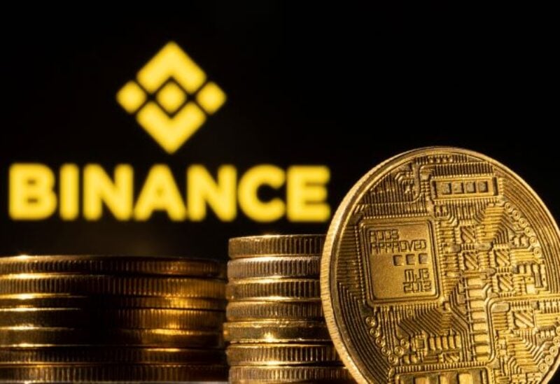 Representation of cryptocurrency Binance Coin