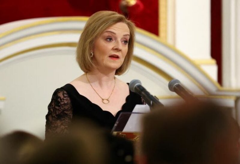 British Foreign Secretary Liz Truss speaks at Mansion House in London, Britain - REUTERS