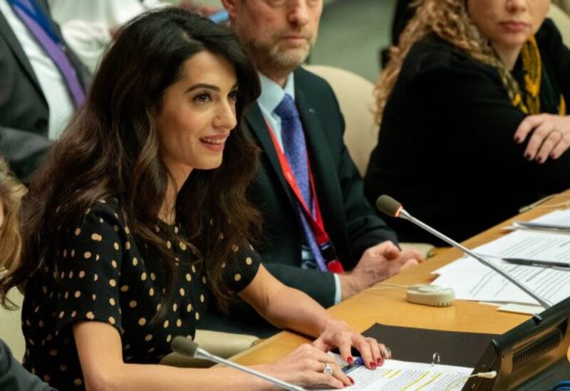 At U.N., Amal Clooney pushes for Ukraine war crimes justice - REUTERS