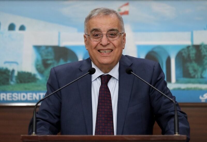 Lebanese Minister of Foreign Affairs Abdallah Bou Habib