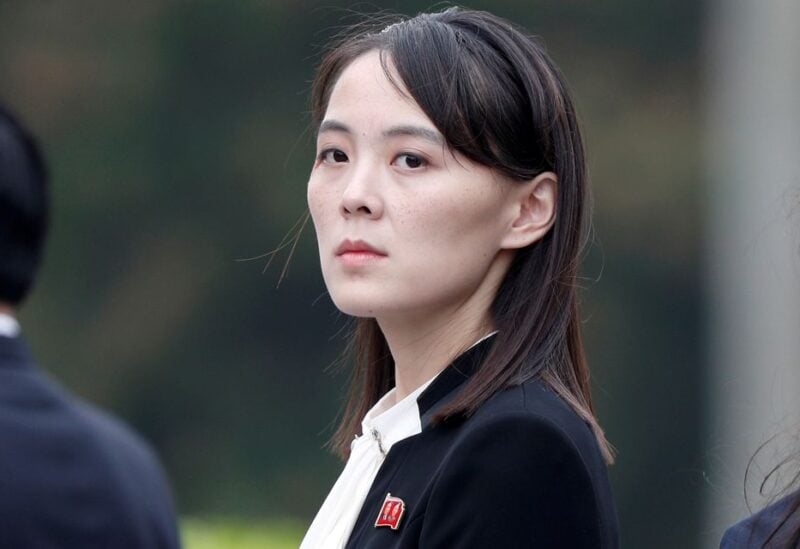 Kim Yo Jong, sister of North Korea's leader Kim Jong Un attends wreath-laying ceremony at Ho Chi Minh Mausoleum in Hanoi, Vietnam March 2, 2019. REUTERS