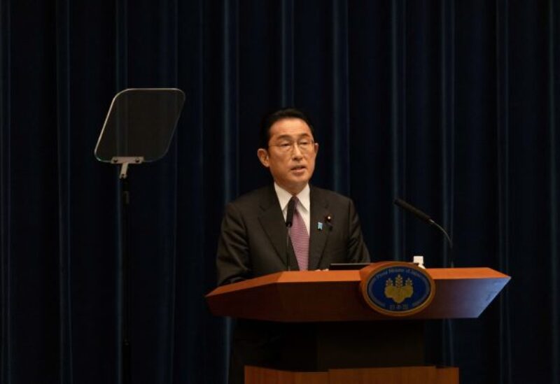 Japanese Prime Minister Fumio Kishida speaks during a news conference - REUTERS