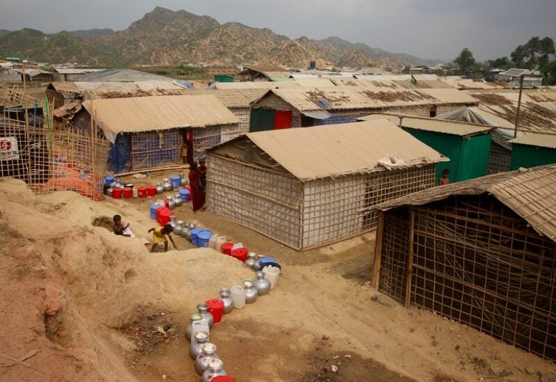 Jadimura Rohingya refugee camp in Bangladesh on April 4, 2018. Thomson Reuters Foundation/Jared Ferrie