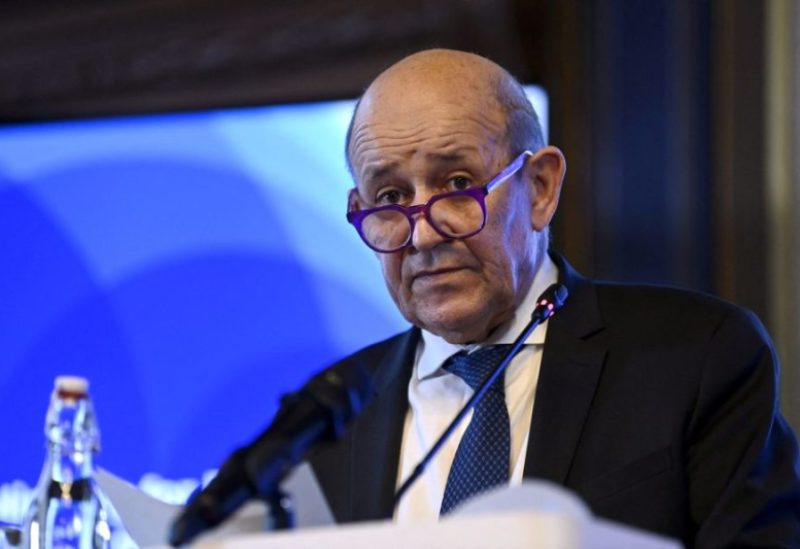 French Foreign Minister Jean-Yves Le Drian. REUTERS