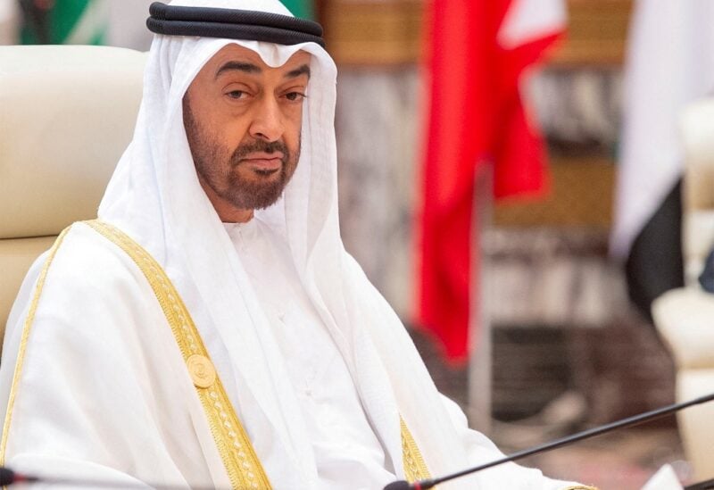 Abu Dhabi's Crown Prince Sheikh Mohammed bin Zayed al-Nahyan attends the Gulf Cooperation Council (GCC) summit in Mecca, Saudi Arabia May 30, 2019. Picture taken May 30, 2019. Bandar Algaloud/Courtesy of Saudi Royal Court/Handout via REUTERS/File Photo