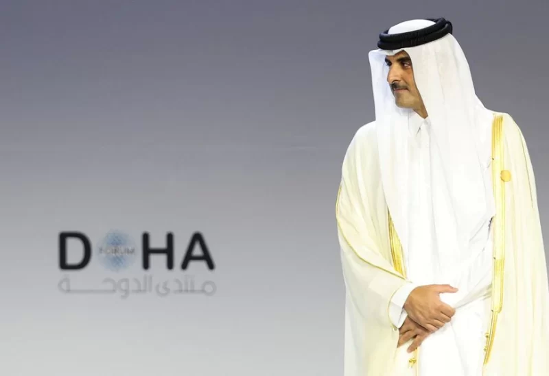 Qatari Emir Sheikh Tamim bin Hamad al-Thani
