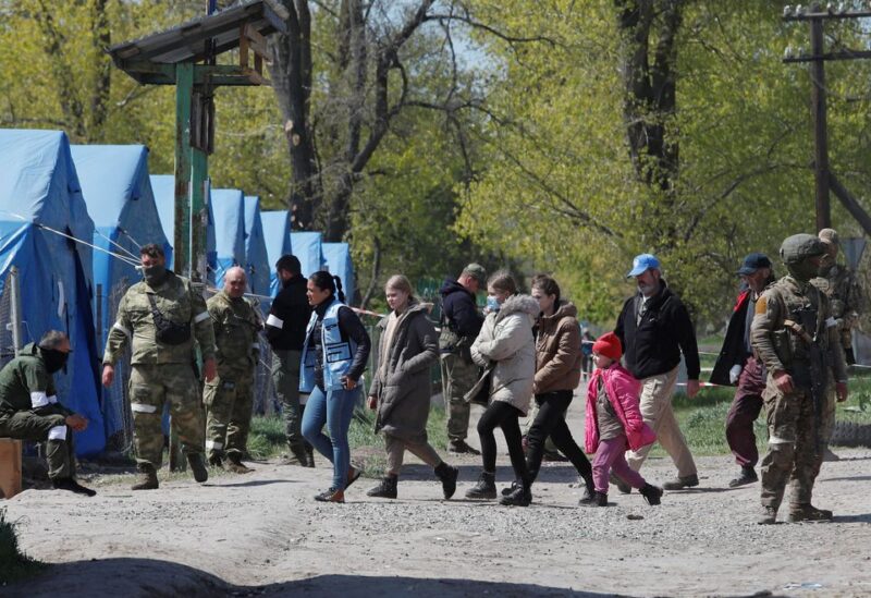 Civilians evacuated from Azovstal plant - REUTERS