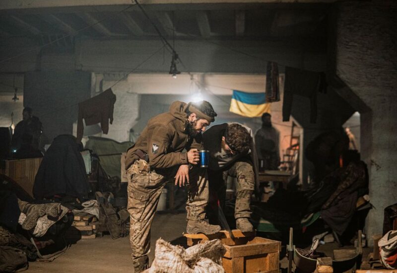 Service members of the Ukrainian armed forces are seen within the Azovstal Iron and Steel Works complex in Mariupol, Ukraine May 20, 2022. Dmytro Orest Kozatskyi/Azov regiment press service /Handout via REUTERS