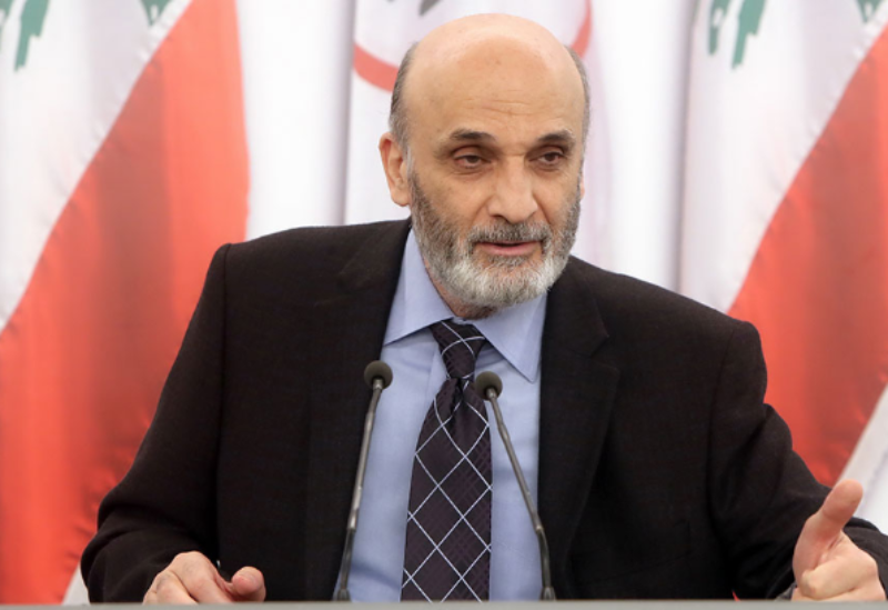 Samir Geagea, the head of the Lebanese Forces Party