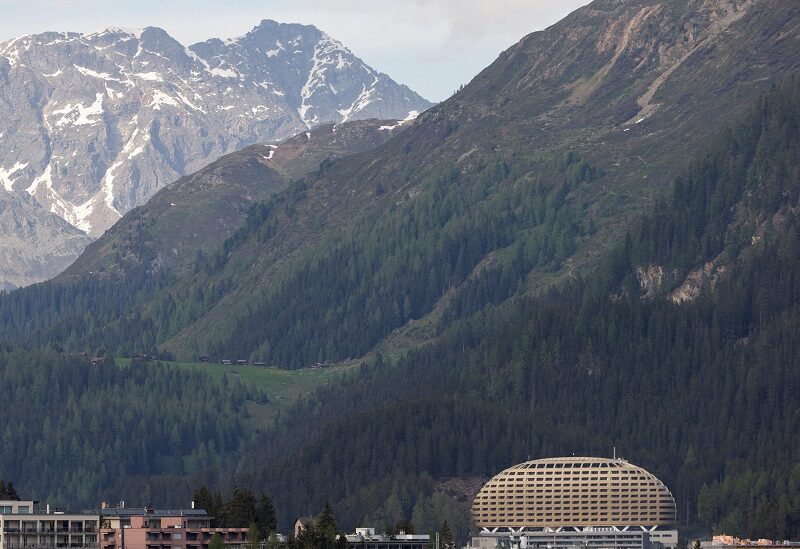 FILE PHOTO: A general view shows the AlpenGold Hotel, formerly Hotel InterContinental, in the alpine resort of Davos, Switzerland May 21, 2022. REUTERS/Arnd Wiegmann/File Photo