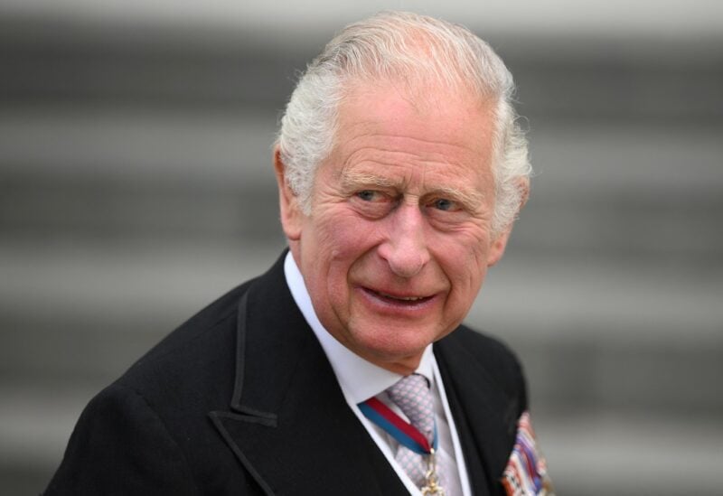 Britain's Prince Charles smiles as he arrives to attend the National Service of Thanksgiving held at St Paul's Cathedral during the Queen's Platinum Jubilee celebrations in London, Britain, June 3, 2022 Daniel Leal/Pool via REUTERS
