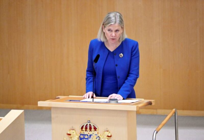 Sweden's Prime Minister Magdalena Andersson