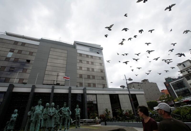 The Central Bank of Costa Rica's headquarters are pictured in San Jose, Costa Rica February 12, 2020. REUTERS/Juan Carlos Ulate