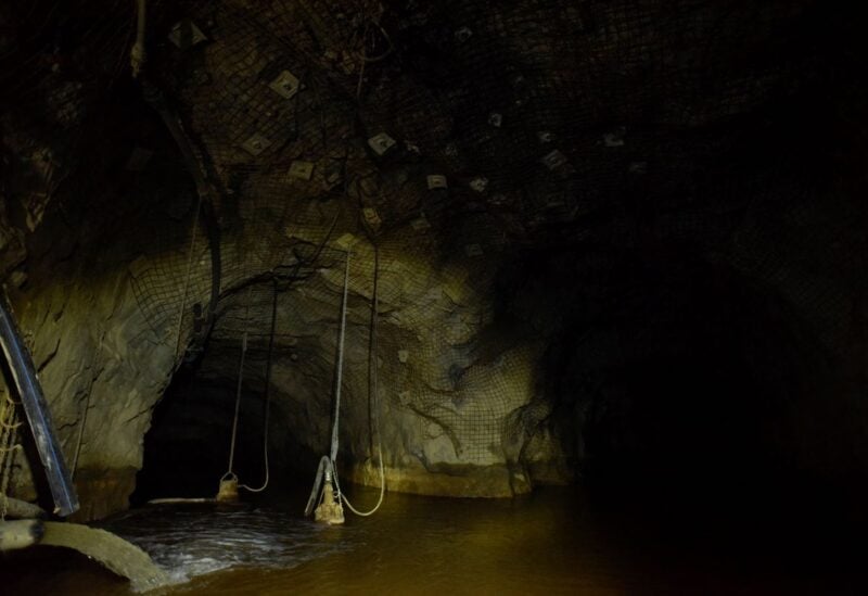 A view shows one of the galleries during a rescue operation inside Perkoa mine where water is still being pumped out, four weeks after a flood trapped eight miners inside the galleries, in Perkoa, Burkina Faso, May 13, 2022. REUTERS/Anne Mimault/File Photo