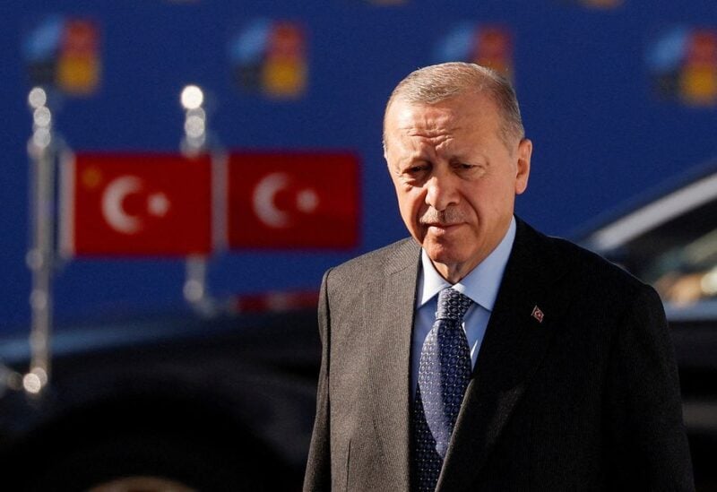Turkey's President Recep Tayyip Erdogan attends a NATO summit in Madrid, Spain June 30, 2022. REUTERS/Susana Vera/File Photo