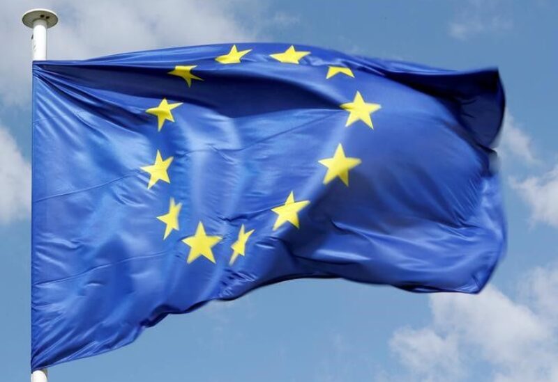 European flag is pictured in Blagnac near Toulouse, France March 21, 2018. REUTERS/Regis Duvignau