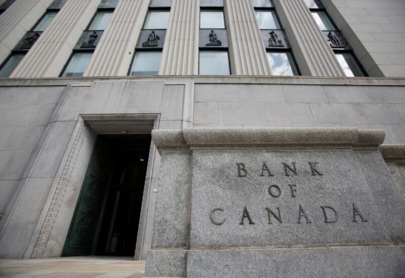 A sign is pictured outside the Bank of Canada building in Ottawa, Ontario, Canada, May 23, 2017. REUTERS/Chris Wattie