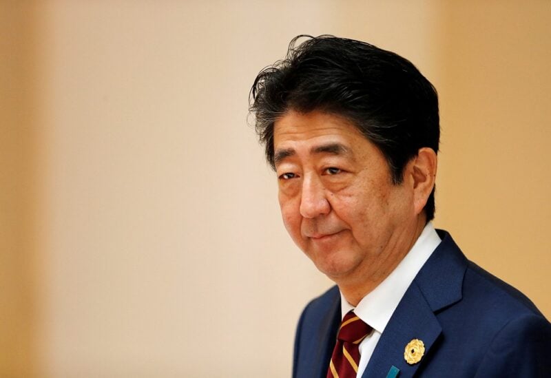 Japan's Prime Minister Shinzo Abe attends the APEC Economic Leaders' Meeting in Danang, Vietnam November 11, 2017. REUTERS/Jorge Silva/File Photo