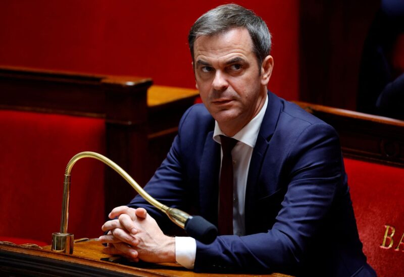French Junior Minister of Relations with the Parliament Olivier Veran attends the opening session of the National Assembly in Paris, France, June 28, 2022. REUTERS/Sarah Meyssonnier