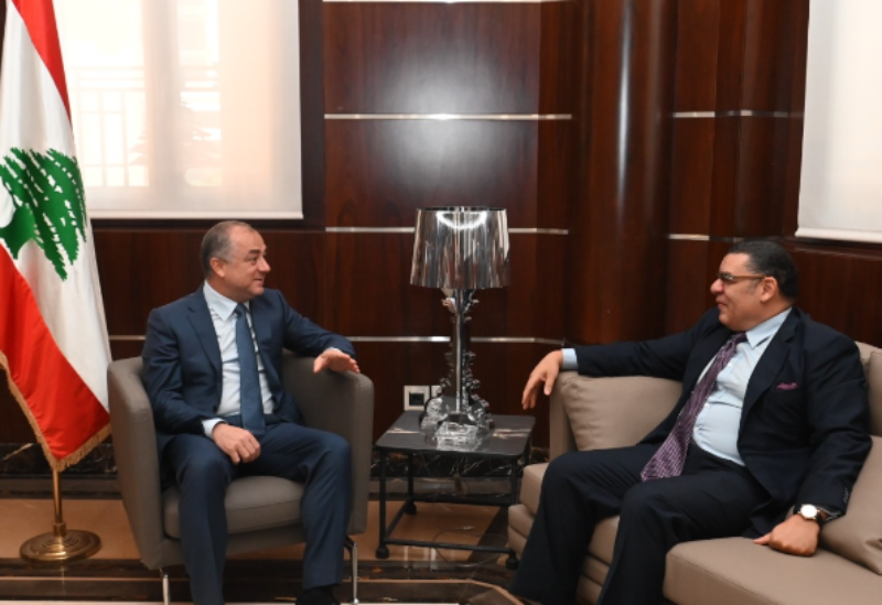 MP Bou Saab tackles fresh developments with Egyptian ambassador, Lebanese Greek orthodox association