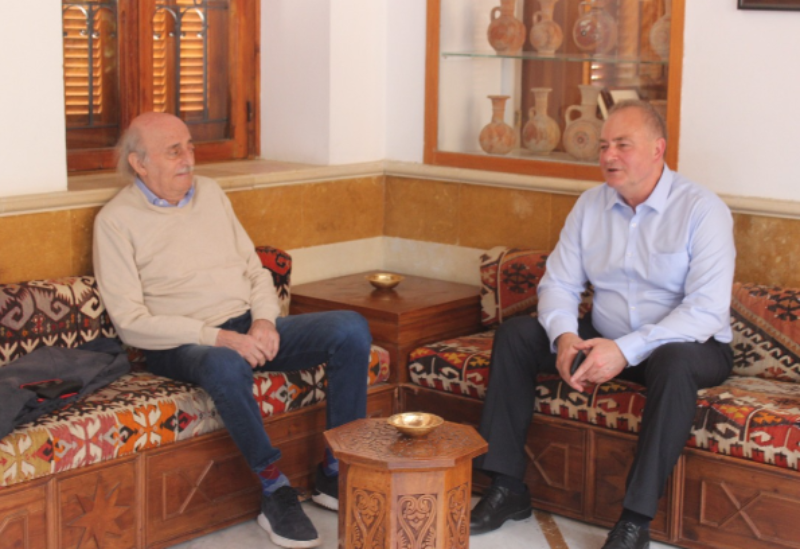 Jumblatt, Rudakov convene in Mukhtara