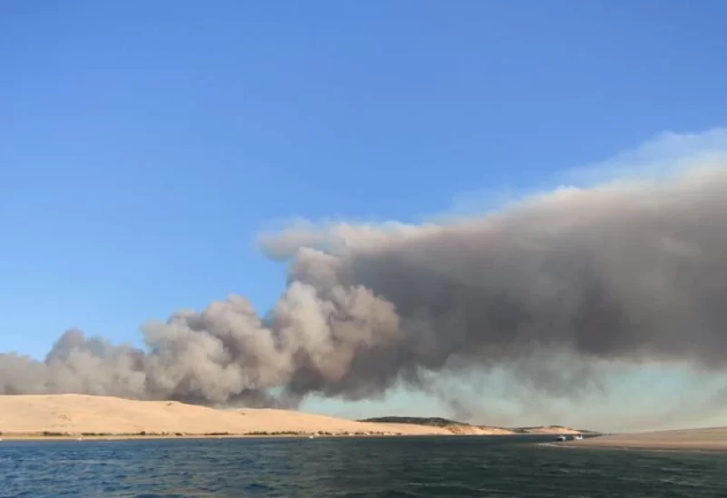 Wildfires still raging in southwestern France, now almost 4,000 hectares burnt