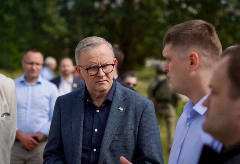 Australian Prime Minister Anthony Albanese visits Kyiv region, amid Russia's invasion of Ukraine