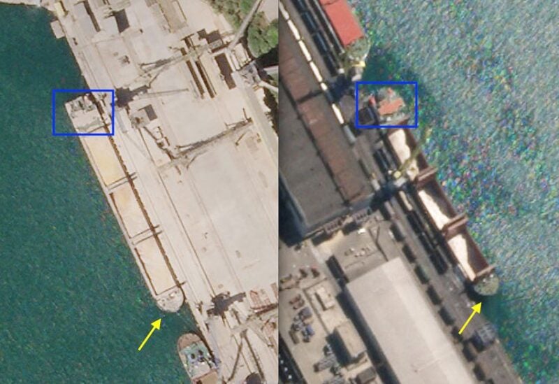 Satellite imagery, ship data indicates path of Russian vessel Kyiv says shipped “looted” grain