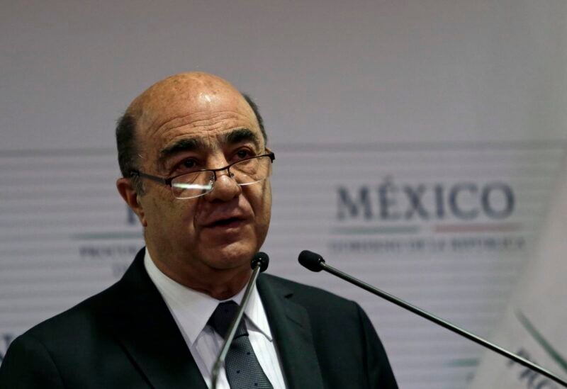 Attorney General Jesus Murillo speaks during a news conference at the attorney general's office in Mexico City December 7, 2014. REUTERS/Carlos Jasso