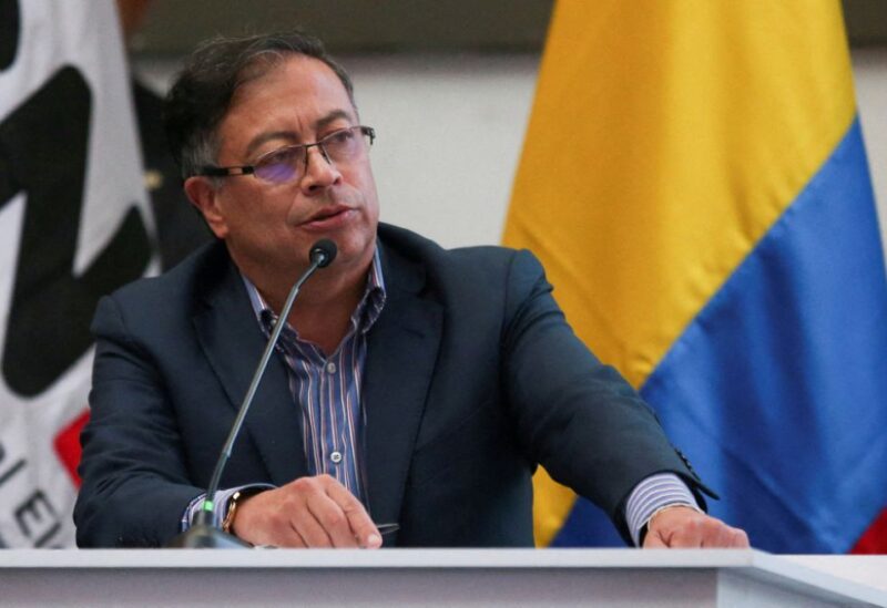 Colombia's President-elect Gustavo Petro speaks after receiving the credential as elected president from Colombia's National Electoral Council, in Bogota, Colombia June 23, 2022. REUTERS/Luisa Gonzalez/File Photo