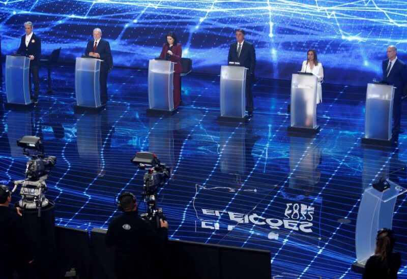 Brazil's main presidential candidates threw down the gauntlet in the first presidential debate for the October general election, accusing each other of corruption and threats to democracy. Right-wing incumbent President Jair Bolsonaro is competing against former President Luiz Inacio Lula da Silva, who left government with unprecedented popularity but was convicted of bribery in 2017.