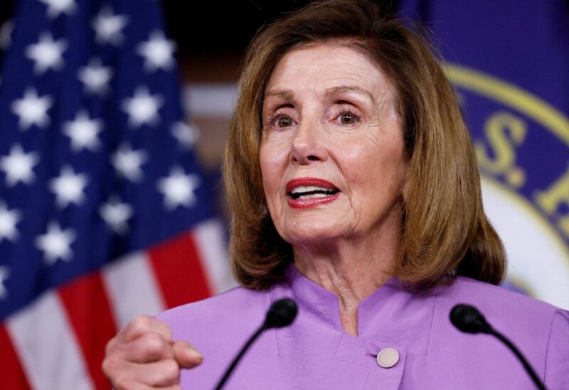 U.S. House Speaker Nancy Pelosi (D-CA) answers questions during a news conference about her recent Congressional delegation trip to the Indo-Pacific region, on Capitol Hill in Washington, August 10, 2022. REUTERS/Evelyn Hockstein