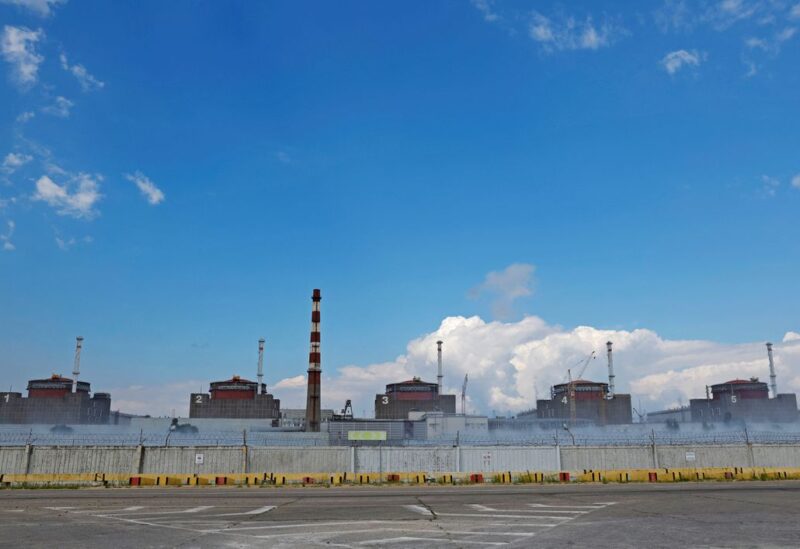 A view shows the Zaporizhzhia Nuclear Power Plant in the course of Ukraine-Russia conflict outside the Russian-controlled city of Enerhodar in the Zaporizhzhia region, Ukraine August 4, 2022. REUTERS/Alexander Ermochenko