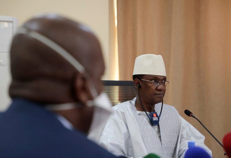 Mali's Prime Minister Choguel Maiga attends a meeting with the United Nations Security Council delegation in Bamako, Mali October 24, 2021. REUTERS/ Paul Lorgerie/File Photo