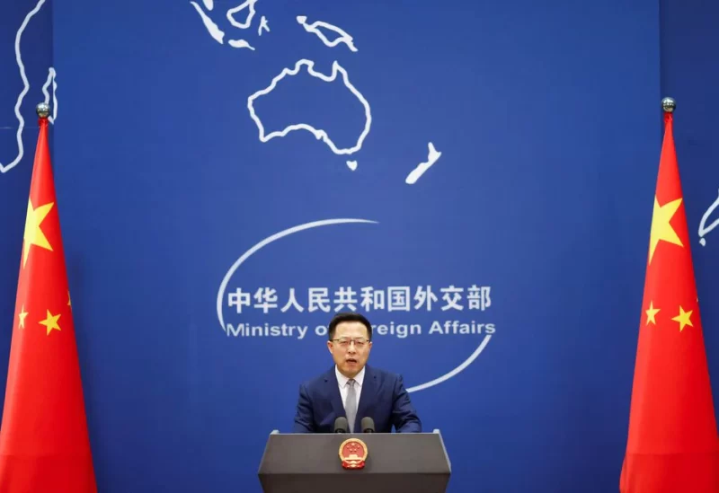 China's foreign ministry spokesperson Zhao Lijian
