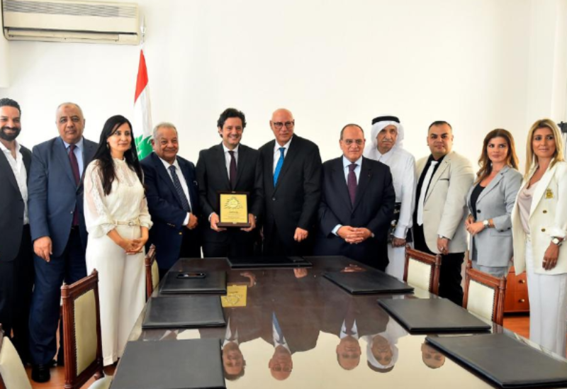 Information minister welcomes joint Arab league-union of Arab producers delegation