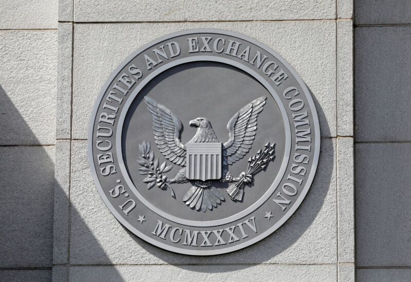 The seal of the U.S. Securities and Exchange Commission (SEC) is seen at their headquarters in Washington, D.C., U.S., May 12, 2021. Picture taken May 12, 2021. REUTERS/Andrew Kelly/File Photo/File Photo