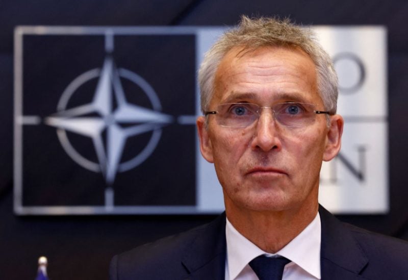 NATO Secretary General Jens Stoltenberg attends a NATO defence ministers meeting at the Alliance's headquarters in Brussels, Belgium June 16, 2022. REUTERS/Yves Herman/File Photo