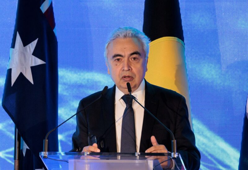 Executive Director of the International Energy Agency Fatih Birol speaks at the Sydney Energy Forum in Sydney, Australia July 12, 2022. Brook Mitchell/Pool via REUTERS