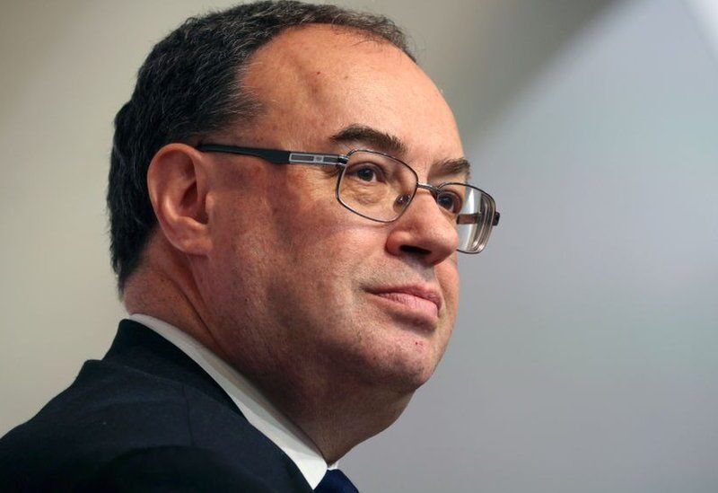 Governor of the Bank of England Andrew Bailey