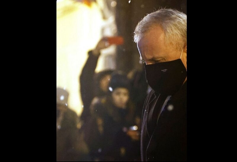 U.S. ambassador to Russia John Sullivan leaves after visiting the Russian Foreign Ministry headquarters in Moscow, Russia January 26, 2022. REUTERS/Maxim Shemetov/File Photo