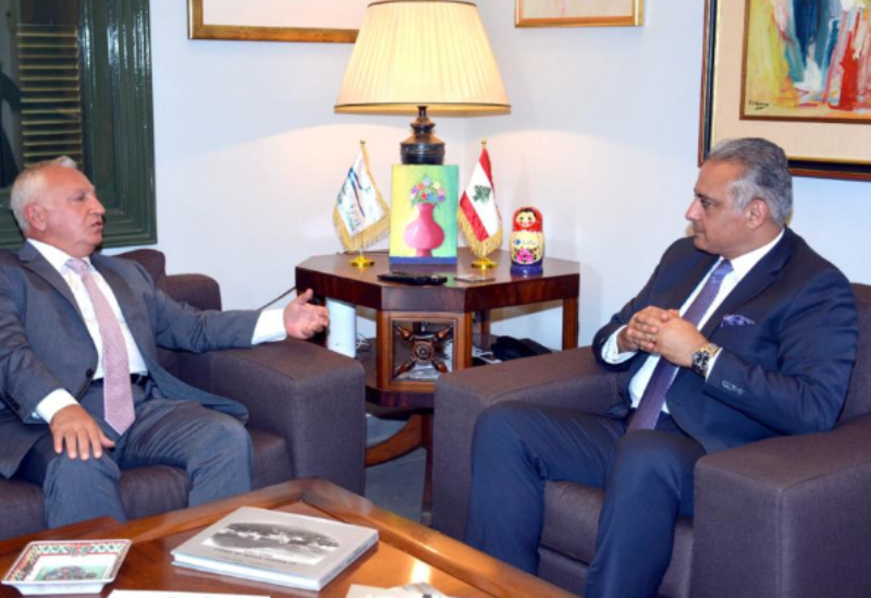 Mortada broaches bilateral cultural relations with Armenian ambassador