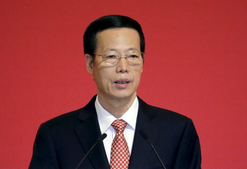 China's Vice Premier Zhang Gaoli delivers a speech on "China's Economy in the New Normal" at the opening ceremony of China Development Forum, in Beijing, China March 22, 2015. Picture taken March 22, 2015. REUTERS/Jason Lee